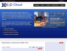 Tablet Screenshot of expcloud.com